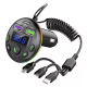 Modulator auto cu LED RGB BT FM Handsfree USB Q  C81