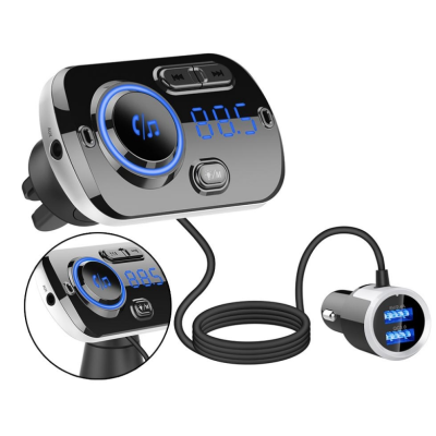 Modulator auto FM BC49BQ Bluetooth 5.0 Fast Charge 3.0 Handsfree Car Kit