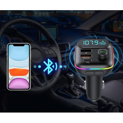 Modulator auto Q C78 Bluetooth 5.0 putere 20W + QC 3.0
