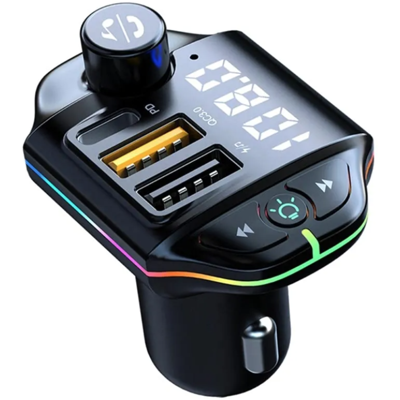 Modulator Fm auto Rgb ZTB-A10 - 20W Negru