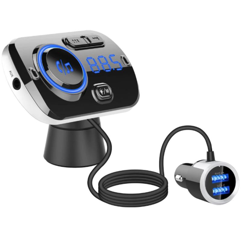 Modulator FM Bluetooth cu Incarcare Rapida BC49BQ