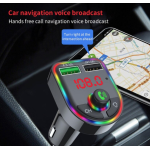 Modulator Mp3 Fm Auto F6 functie Bluetooth cu USB