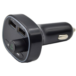 Modulator Transmitator FM cu functie de incarcator auto Usb Bluetooth 5.0 12 24 V T30