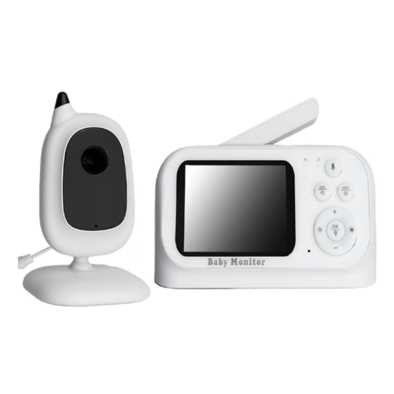 Monitor video pentru bebelusi cu camera si ecran LCD de 3.2 inchi cu camera vedere nocturna