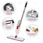 Mop cu pulverizator rotire 360 si laveta din microfibra