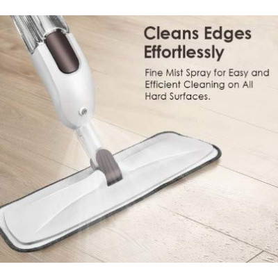 Mop cu pulverizator rotire 360 si laveta din microfibra