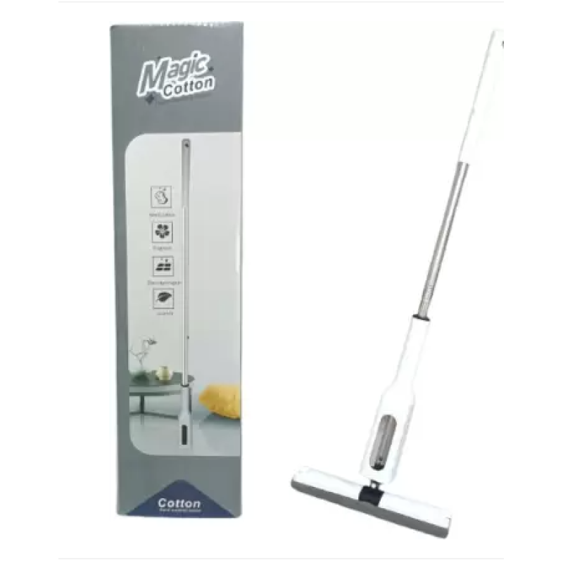 Mop Magic Cotton cu Sistem de Stoarcere Rapida