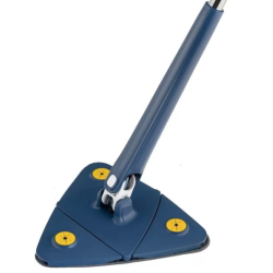 Mop multifunctional pentru suprafete uscate si ude cap triunghiular rotativ