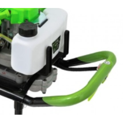 Motoburghiu benzina Craft Tec 4.5 kW 6 CP 58 CC rezervor 1.2 l verde MX200 motor 2 timpi diametru burghiu 150 mm