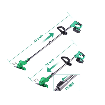 Motocoasa electrica cu 2 acumulatori 24V 6500 Mah