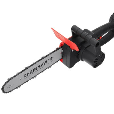 Motofierastrau, Drujba Electrica 1200W cu 1 Acumulator 48v, 4200 rpm si lama de 12"