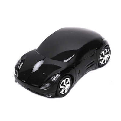 Mouse wireless in forma de masina negru