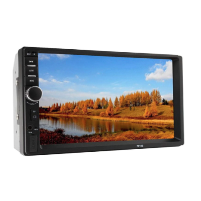 Mp5 player auto bluetooth 7018B 2 x DIN 45 x 4 W 7 inch USB ecran Touchscreen