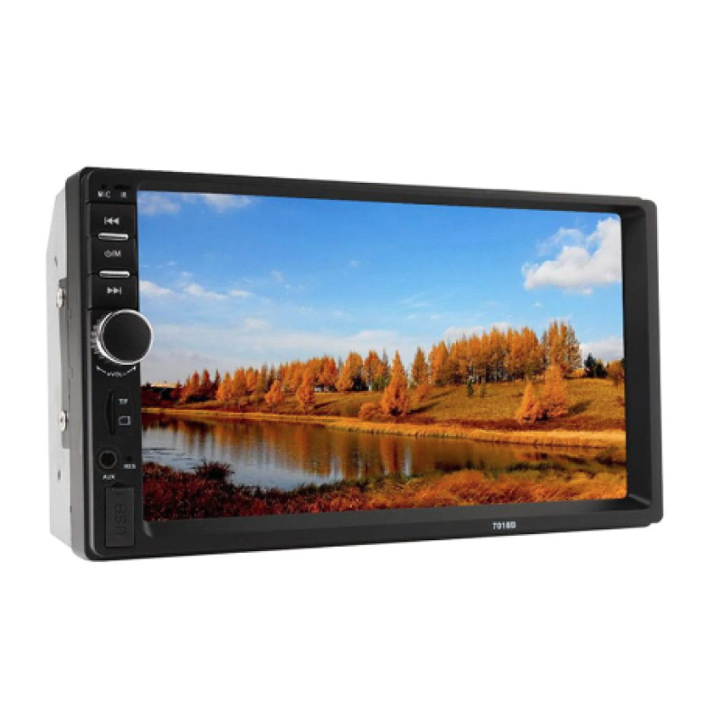 Mp5 player auto bluetooth 7018B 2 x DIN 45 x 4 W 7 inch USB ecran Touchscreen