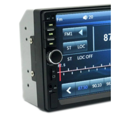 Mp5 player auto bluetooth 7018B 2 x DIN 45 x 4 W 7 inch USB ecran Touchscreen