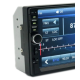 Mp5 player auto bluetooth 7018B 2 x DIN 45 x 4 W 7 inch USB ecran Touchscreen