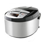 Multicooker Taurus Master Cuisine 860W capacitate 5 l cu 12 programe Timer Ecran LCD Inox