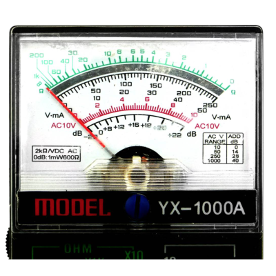 Multimetru Analogic profesional YX 1000A testare a tensiunii AC/DC