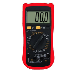 Multimetru digital carcasa antisoc afisaj LCD YI 2019