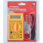 Multimetru digital cu afisaj LCD DT-830D galben