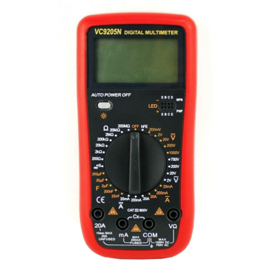 Multimetru Digital Profesional VC9205N Aparat de masura si control
