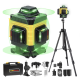 Nivela Laser 3D LEIHMANN cu Linii Verzi si Accesorii Complete