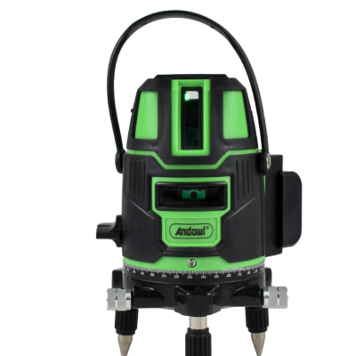 Nivela orizontala/verticala cu laser electric profesional Andowl Q SP01 verde