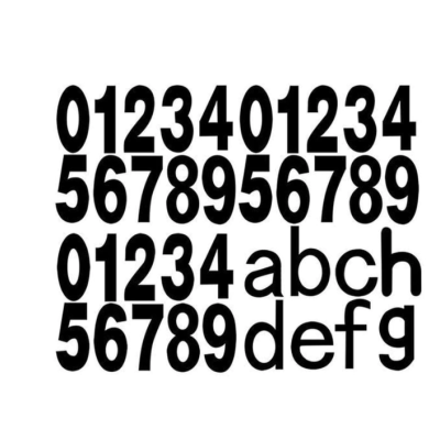 Numar casa solar LED fixare perete 20x18 cm