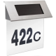 Numar de Casa cu LED si Panou Solar cifre de la 0 la 9 litere de la A la H 11446B