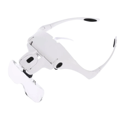 Ochelari cu 5 LUPE 2 LED 9892B2C Incarcare USB