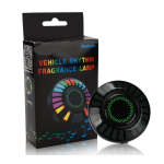 Odorizant auto D2 functie umidificator Led cu ritm muzical RGB Bluetooth