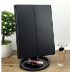 Oglinda cosmetica LED extensibila cu buton tactil