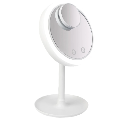 Oglinda Fan Miroir make-up cu LED ventilator si functie touch