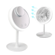 Oglinda Fan Miroir make-up cu LED ventilator si functie touch
