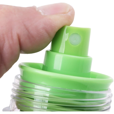 Oliviera cu pulverizator din plastic 4.5x18.2cm Verde