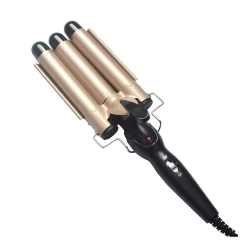 Ondulator de par 3 tuburi Temperatura reglabila Invelis ceramic