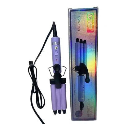 Ondulator pentru par in valuri GW 7751 cu 3 tuburi