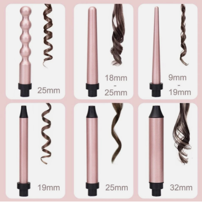 Ondulator profesional cu 6 capete incalzire rapida si manusa