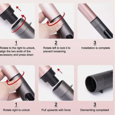 Ondulator profesional cu 6 capete incalzire rapida si manusa