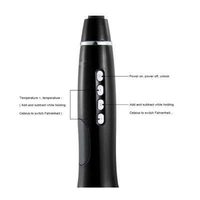 Ondulator rotativ profesional cu afisaj digital LCD Ceramic Rorting Curelr 1