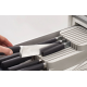 Organizator / suport pentru cutite 2 nivele pentru 18 cutite Alb