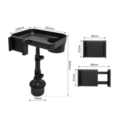 Organizator auto 3in1 multifunctional cu suport telefon QCP9