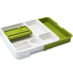 UB Organizator extensibil pentru sertar VERDE-ALB