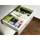 Organizator extensibil pentru sertar VERDE-ALB
