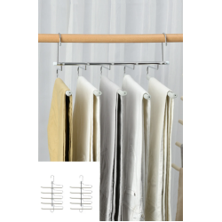 Organizator pentru pantaloni 5 suporturi otel inoxidabil