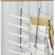 Organizator pentru pantaloni 5 suporturi otel inoxidabil