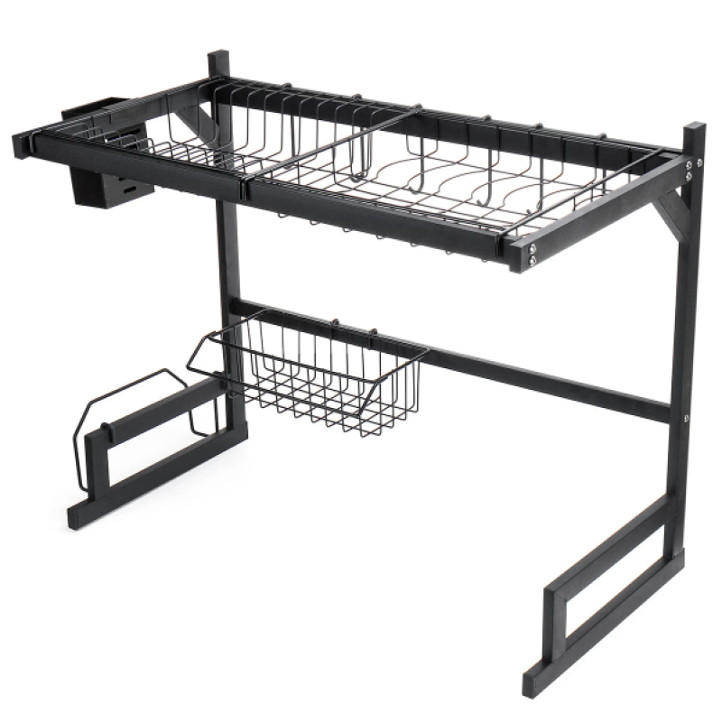 Organizator pentru uscat vasele reglabil 85cm
