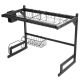 Organizator pentru uscat vasele reglabil 85cm