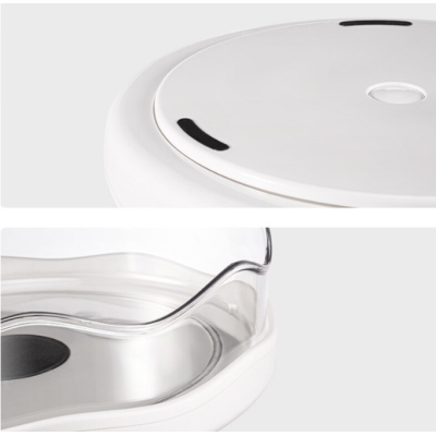 Organizator rotativ 360 grade pentru bucatarie / baie 27 cm alb