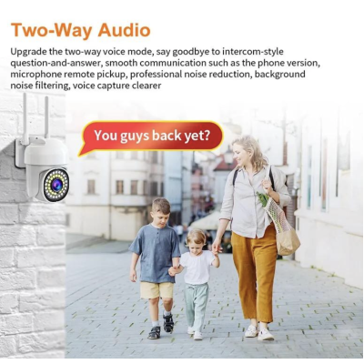 Pachet promo: 2 Camere de Supraveghere Jortan JT 8161 Full Color Smart Camera + 2 Carduri de memorie 32 GB